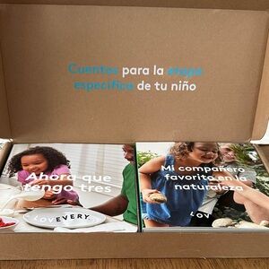 Lovevery Children's Book Set- Spanish Age 2 (four books total)